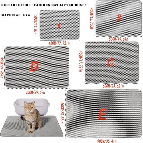 Waterproof Cat Litter Trapping Mat