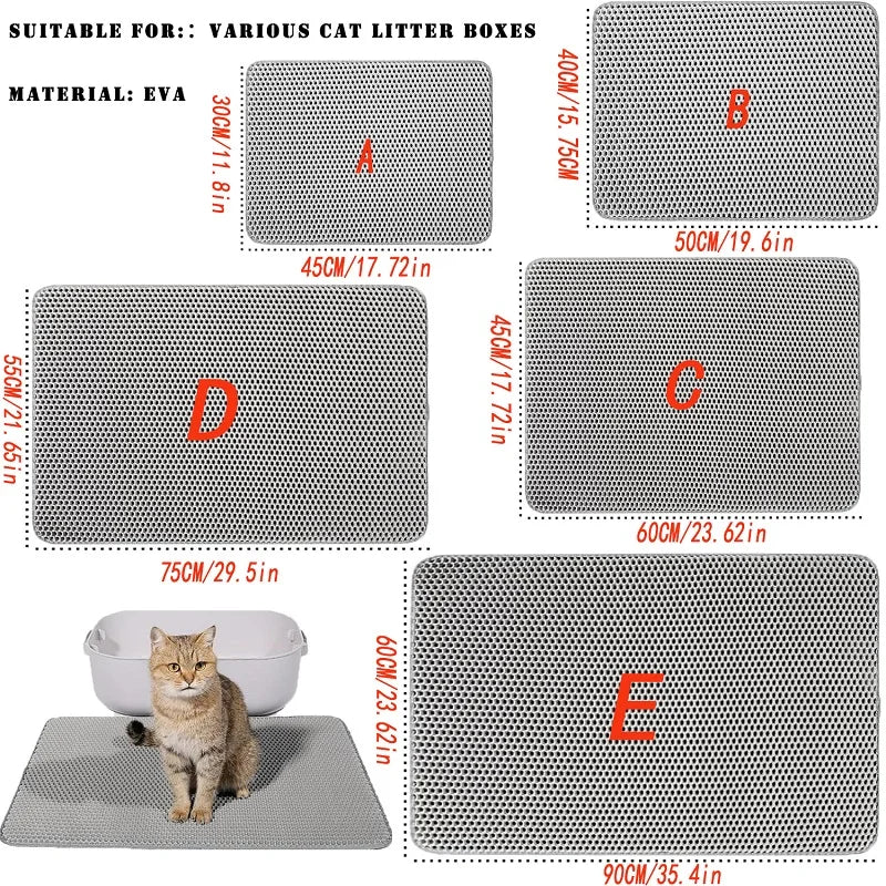 Waterproof Cat Litter Trapping Mat - Image 2
